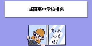 2023年咸阳重点高中排名一览表 附各校高考成绩排名